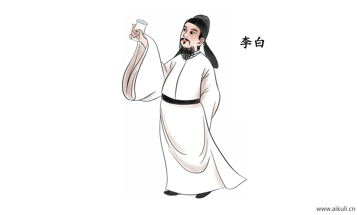 手绘人物 古代名人人物PNG-O名人名医素材