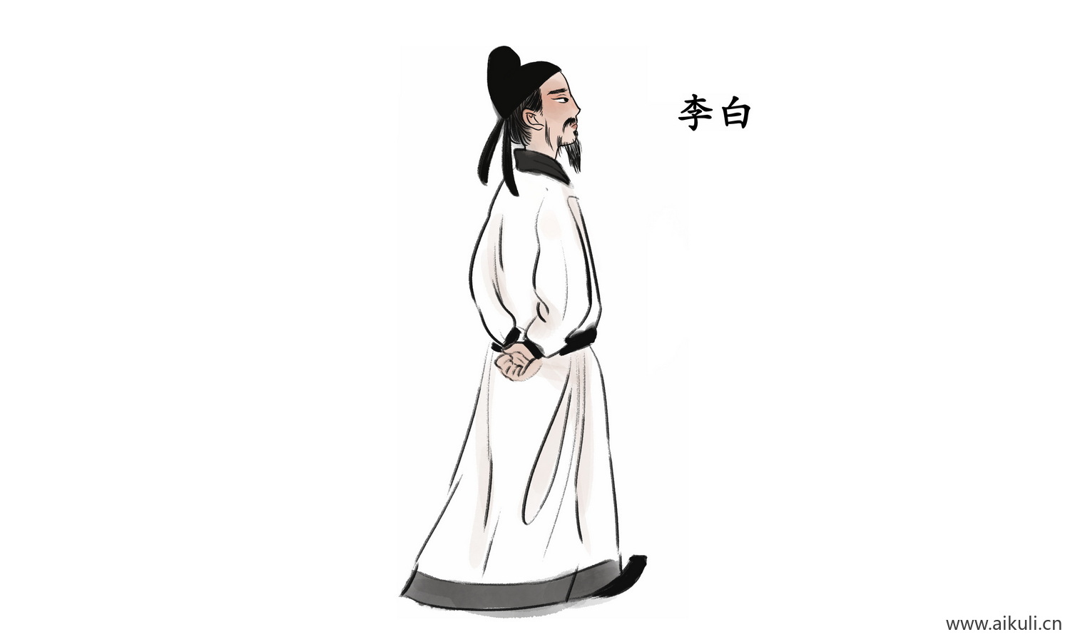 手绘人物 古代名人人物PNG-N名人名医素材