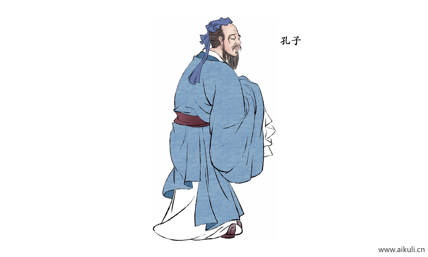 中式古风人物D古风人物素材 古代名人PNG素材