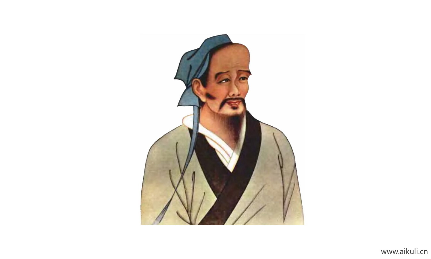 手绘古风人物 名人人物PNG-X素材