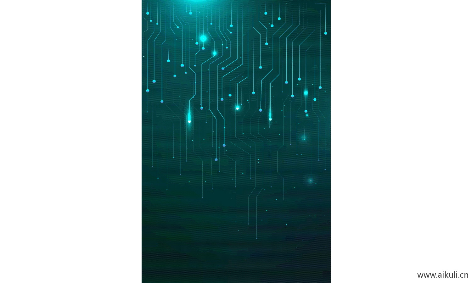 题数字艺术科技大数据EPS-K矢量图
