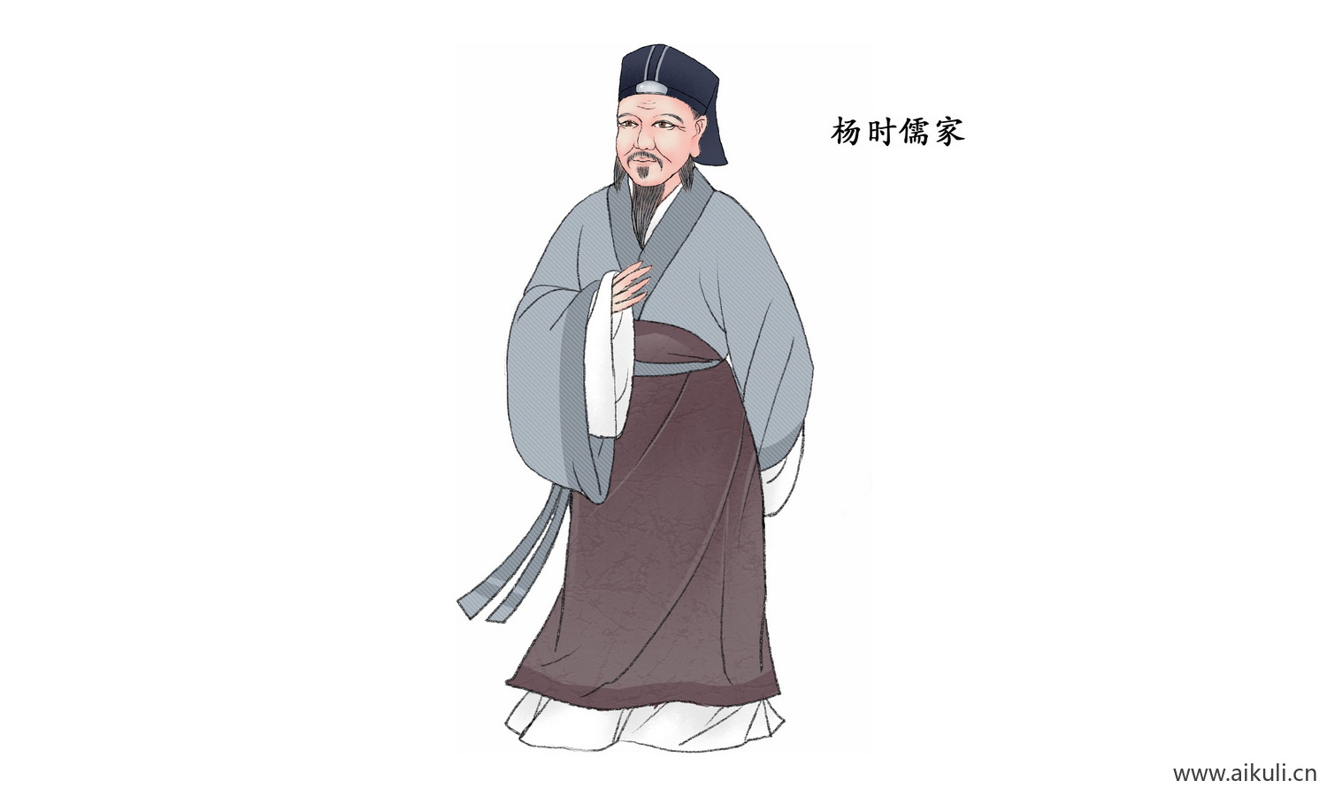古代名人PNG素材中式古风人物H素材