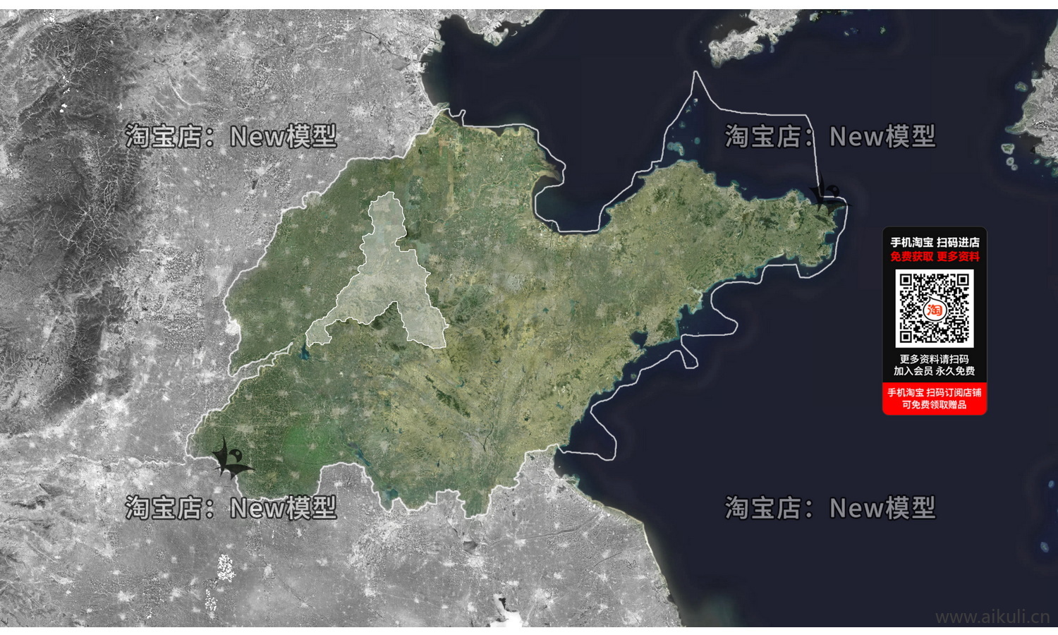 图案海域地图素材PSD格式