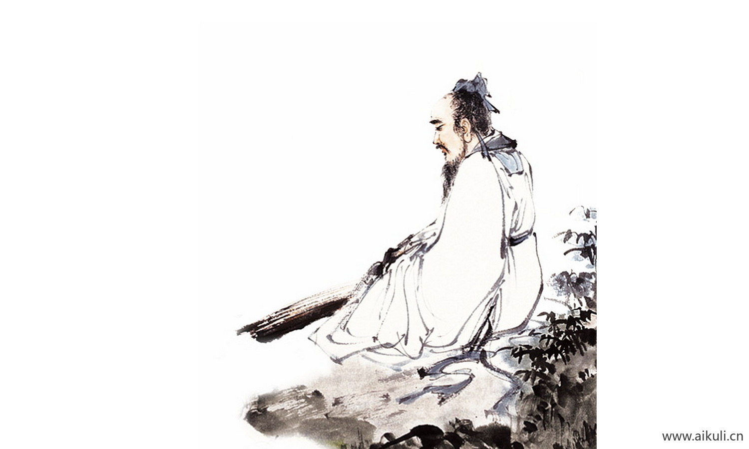 手绘人物 古代名人人物PNG-T素材
