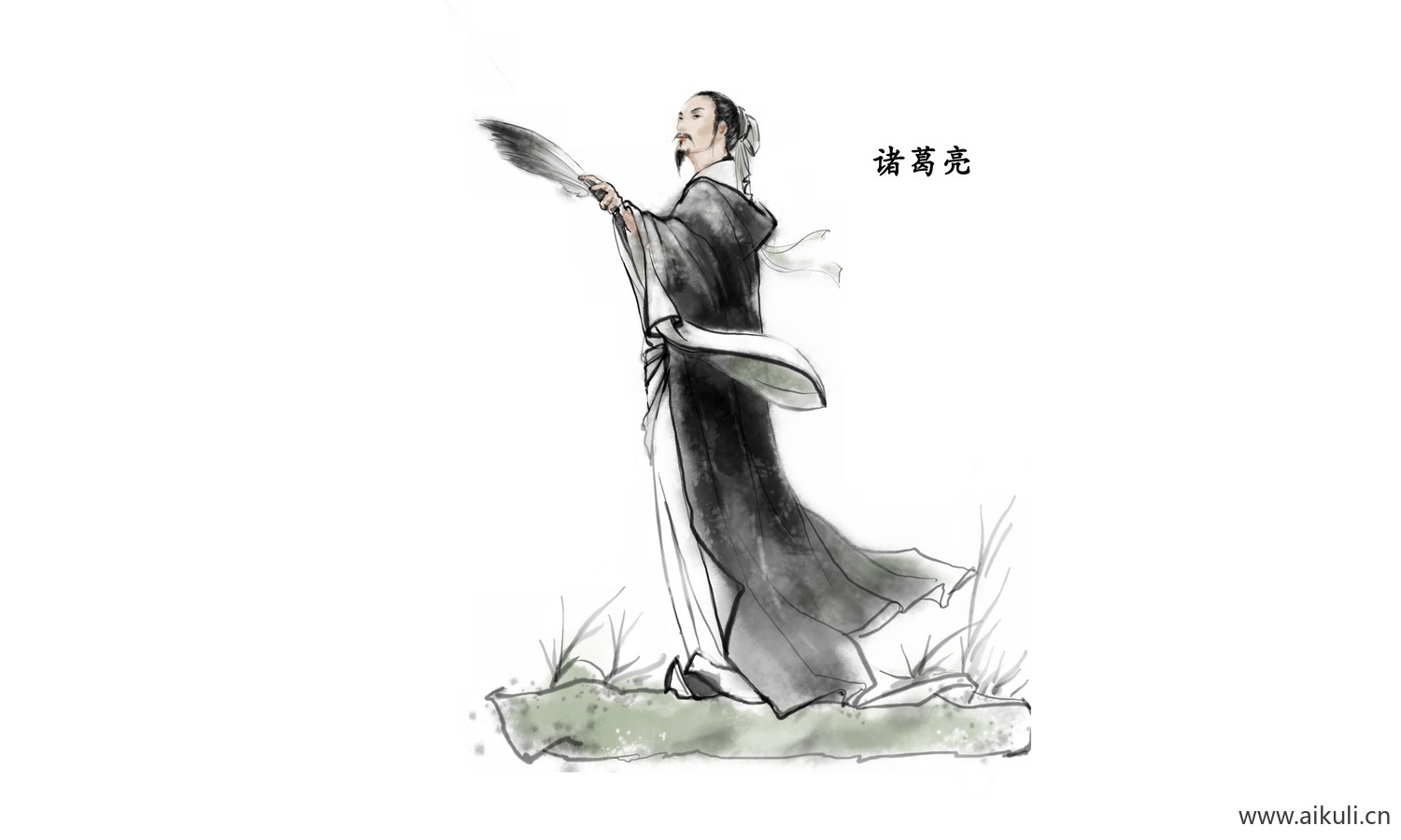手绘人物 古代名人人物PNG-S名人名医素材