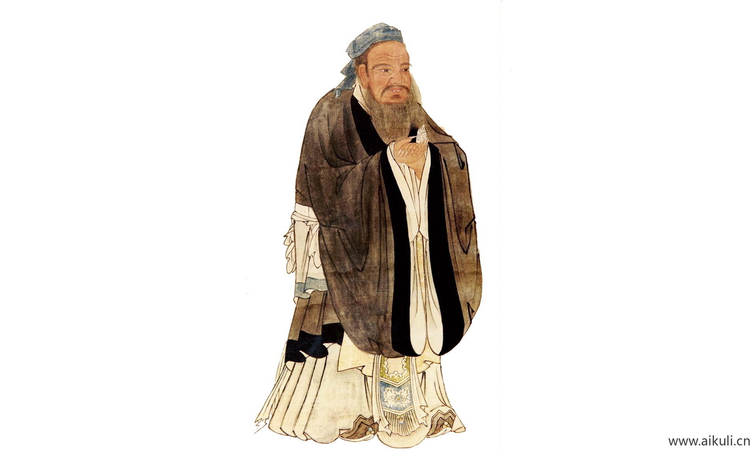 手绘古风人物 名人人物PNG-F素材
