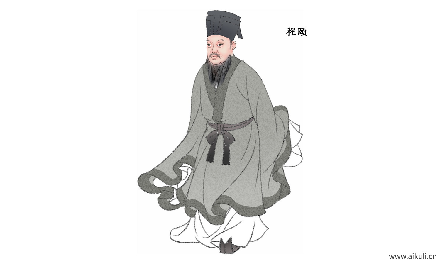 古代名人PNG素材中式古风人物J素材