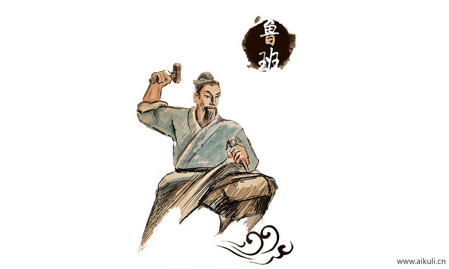 古代名人人物PNG-U名人名医素材
