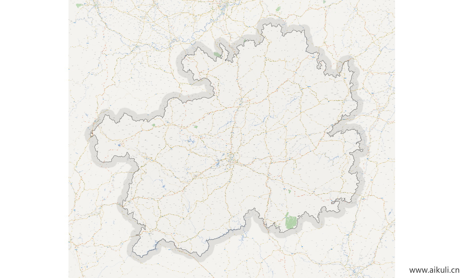 区域地图素材PSD格式