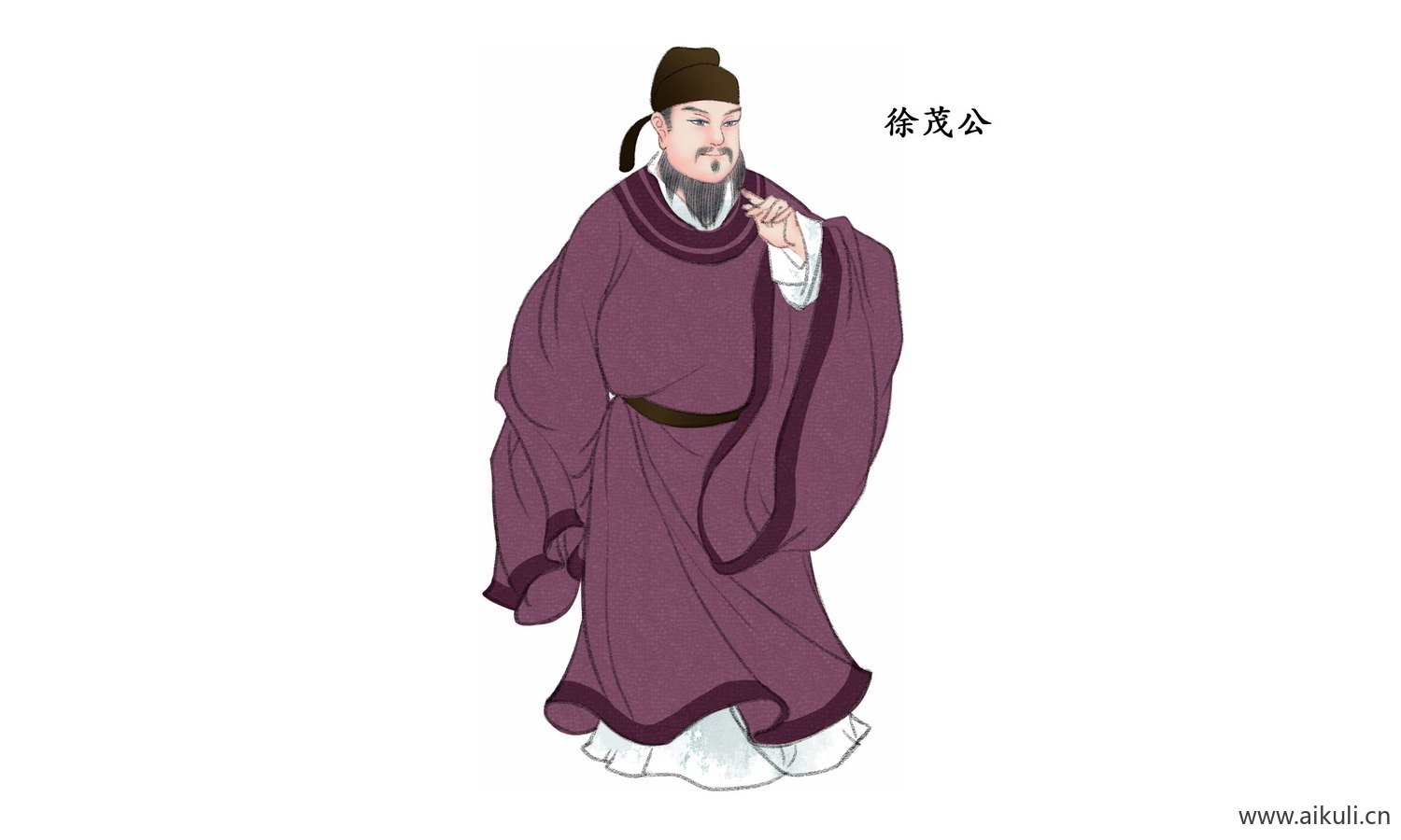 古代名人PNG素材中式古风人物M素材