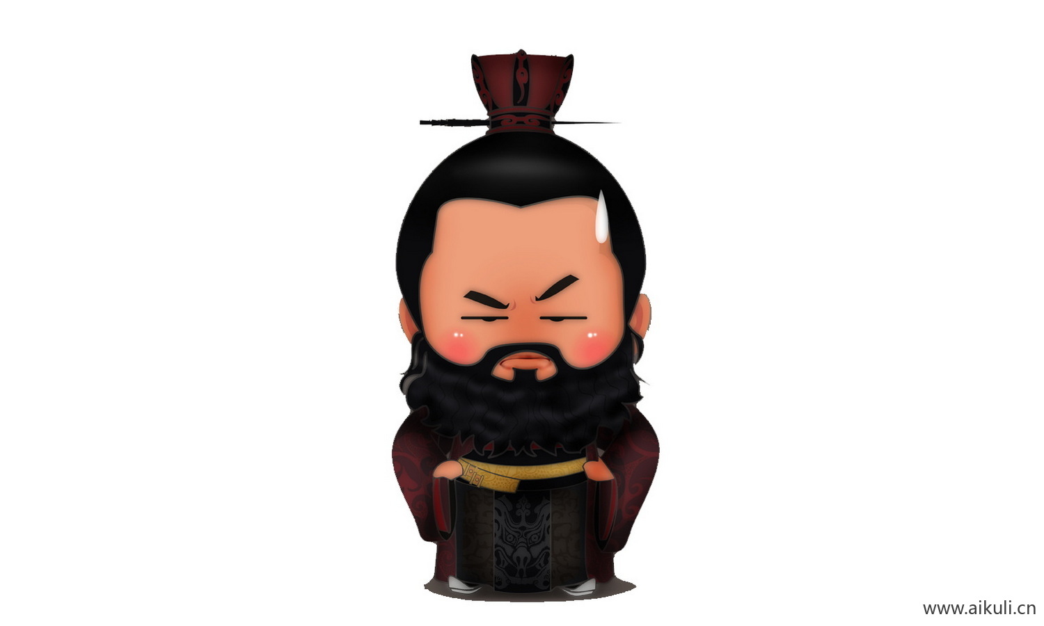 手绘古风人物 名人人物PNG-M素材