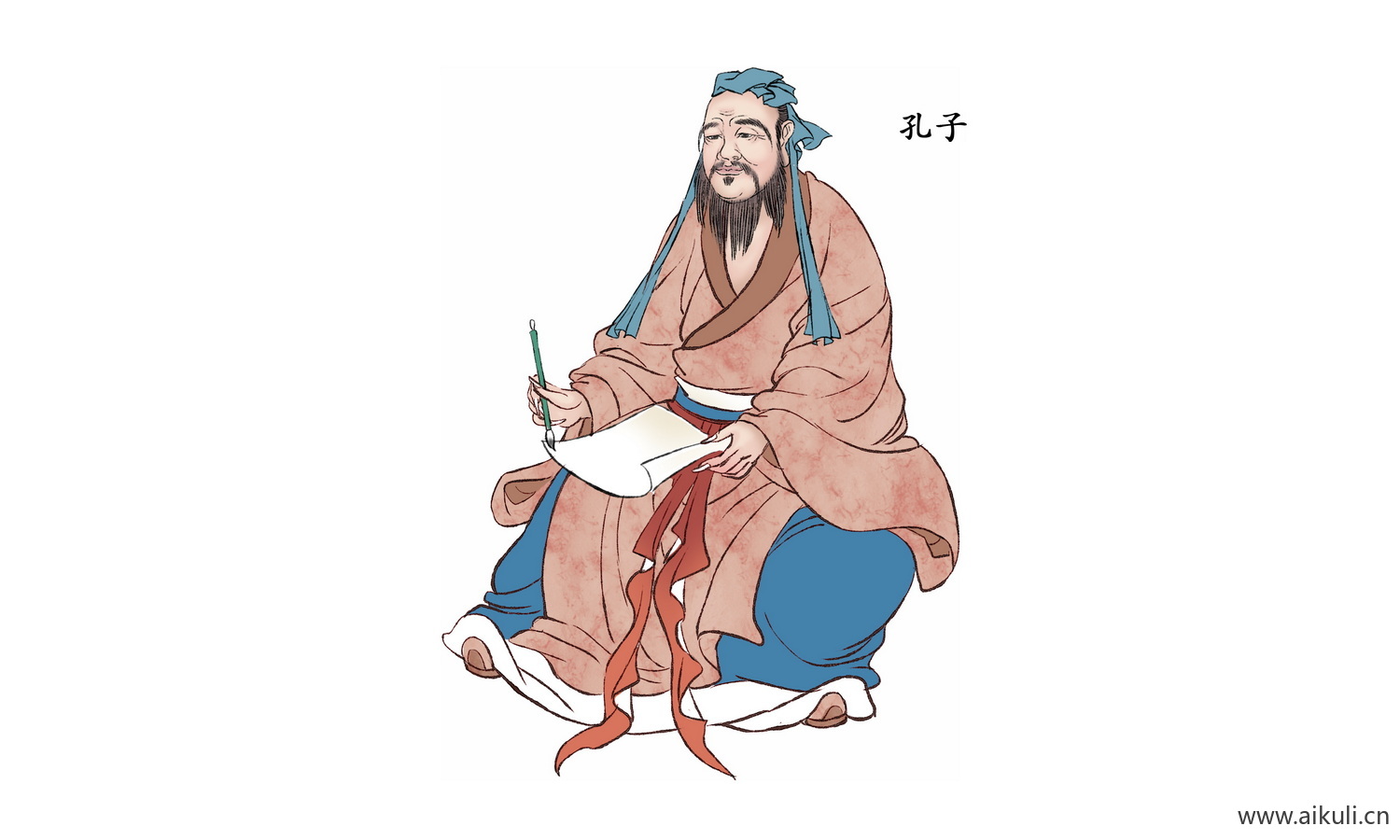 中式古风人物A古风人物素材 古代名人PNG素材