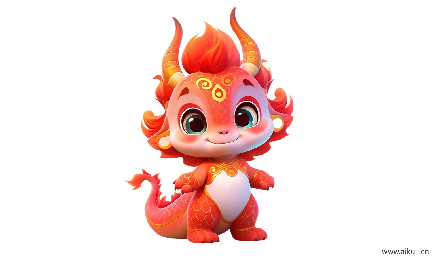 卡通龙IP形象  PNG素材