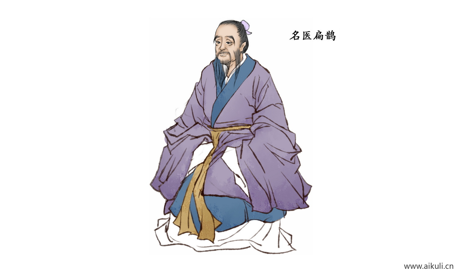 中式古风人物T古风人物素材 古代名人PNG素材