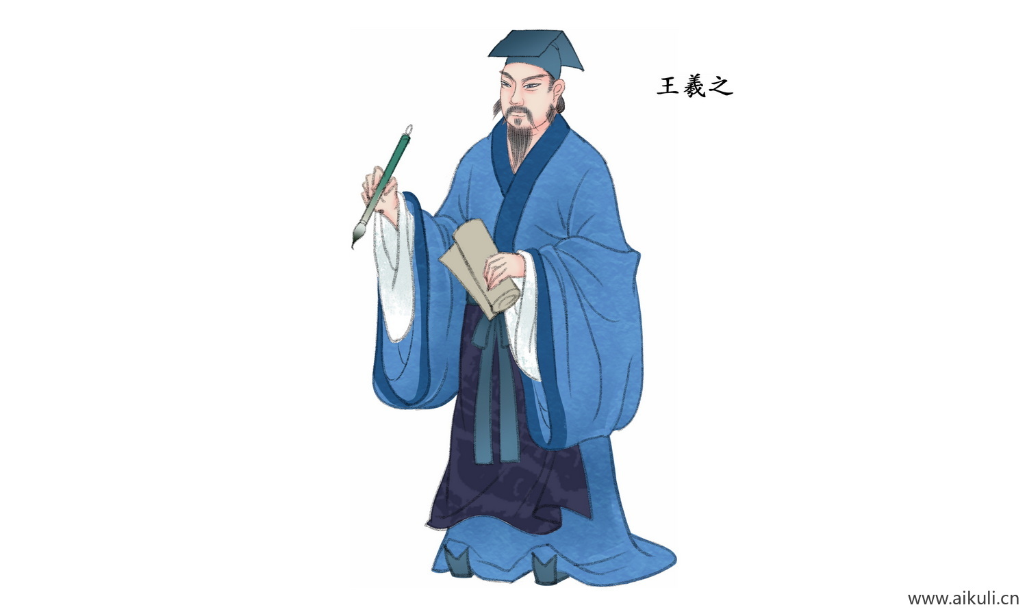 名人名医古代名人PNG-M素材