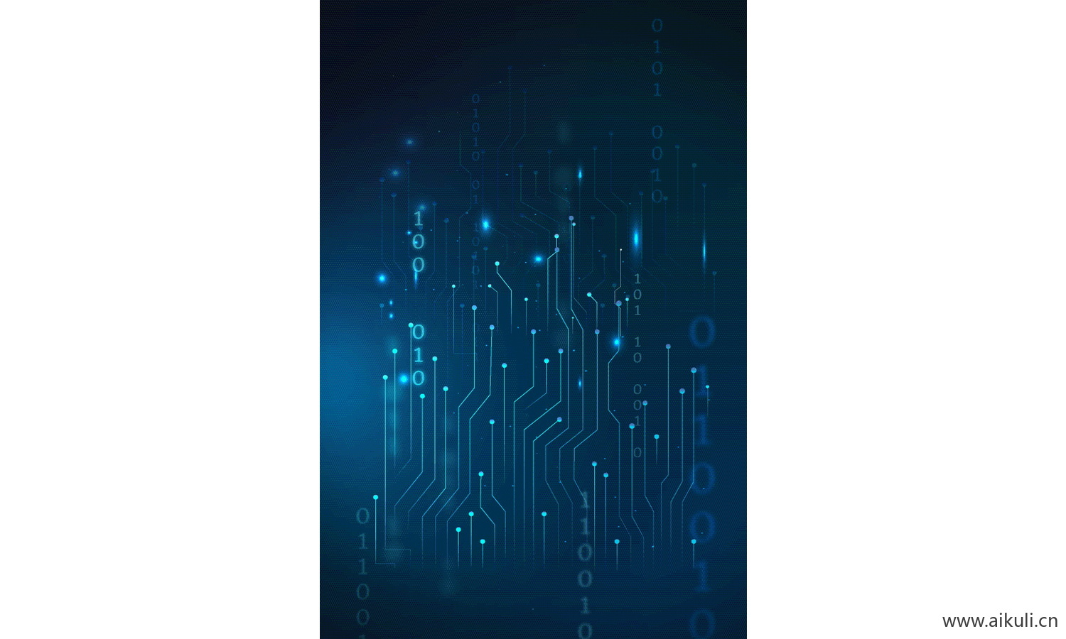 题数字艺术科技大数据EPS-M矢量图