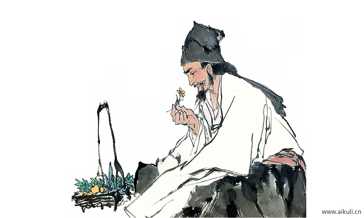 手绘古风人物 名人人物PNG-O素材