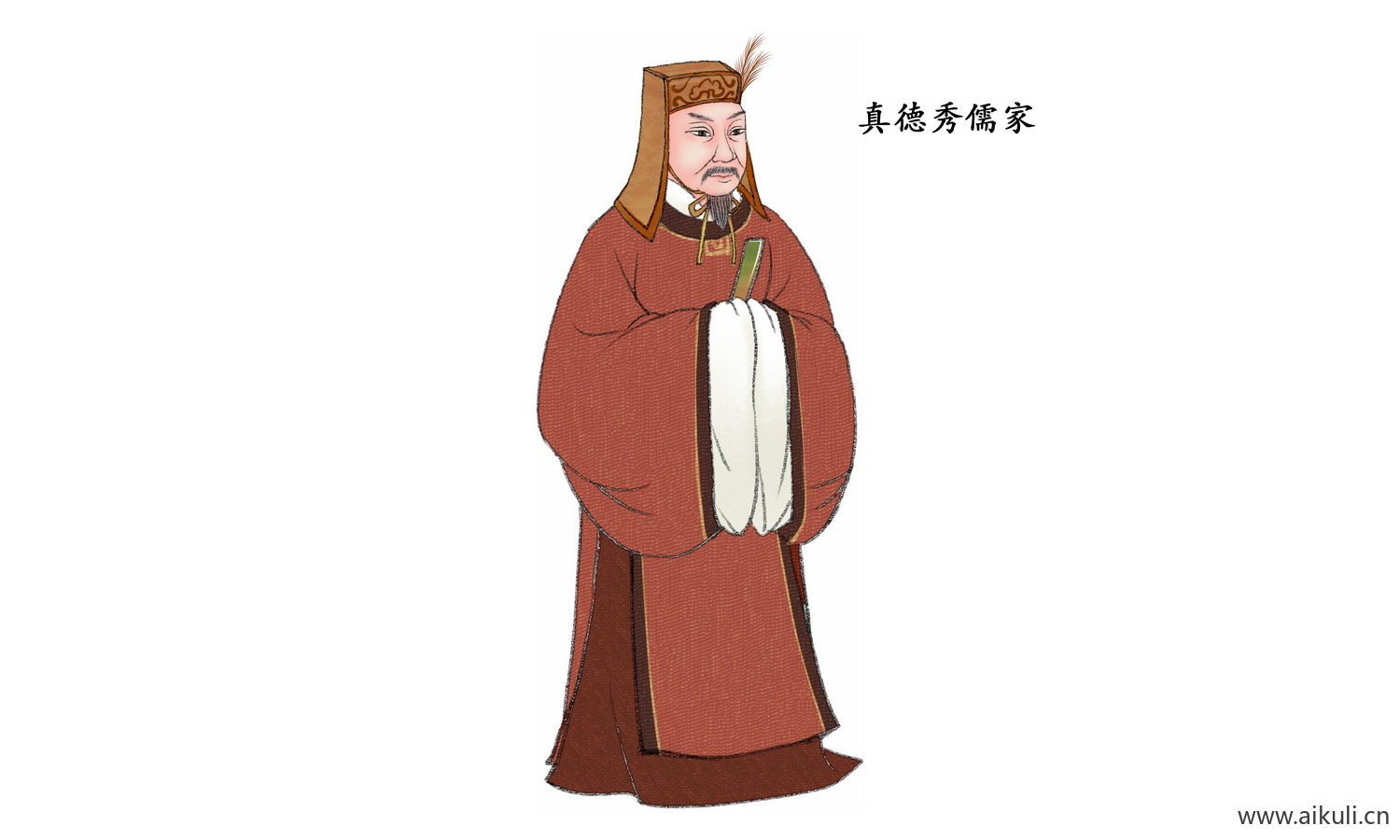 古代名人PNG素材中式古风人物C素材