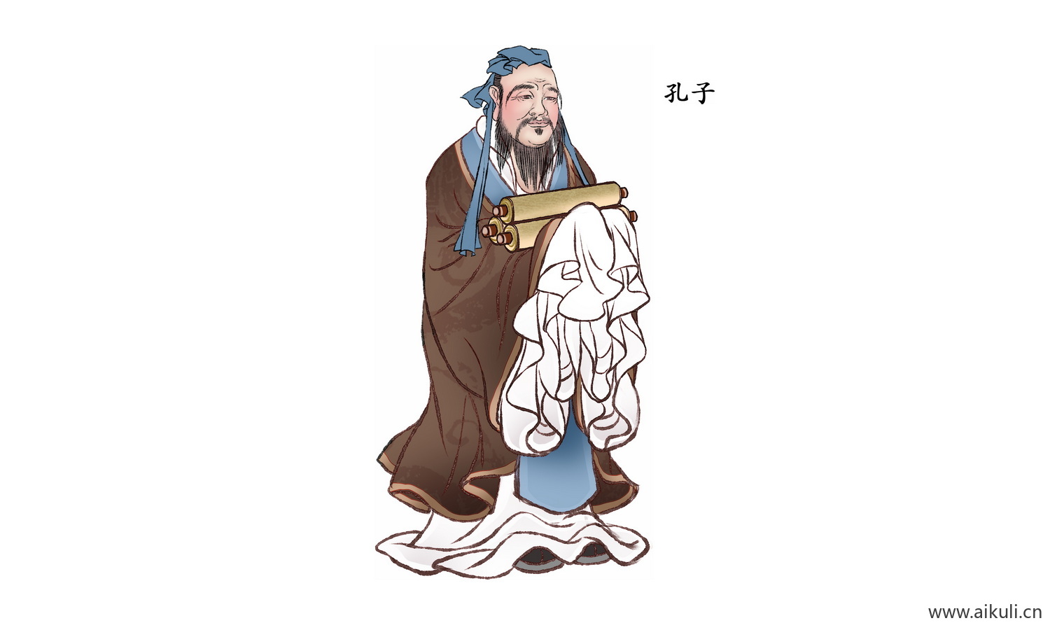 中式古风人物G古风人物素材 古代名人PNG素材