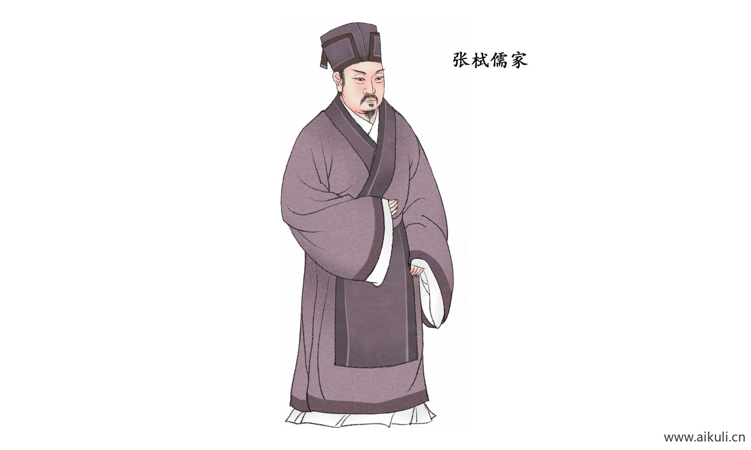 古代名人PNG素材中式古风人物I素材