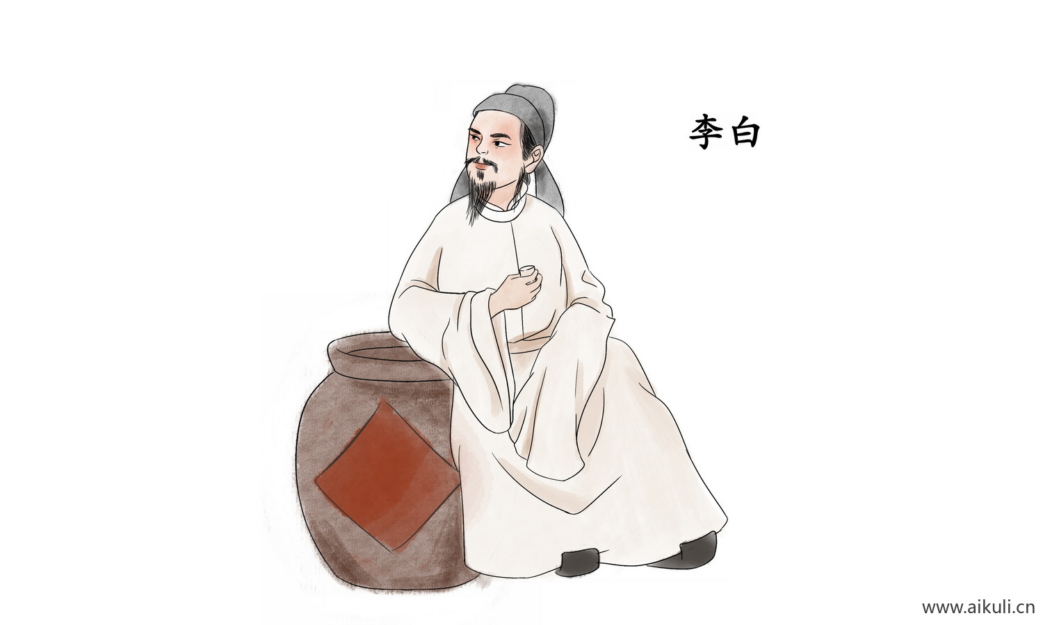 手绘人物 古代名人人物PNG-M名人名医素材