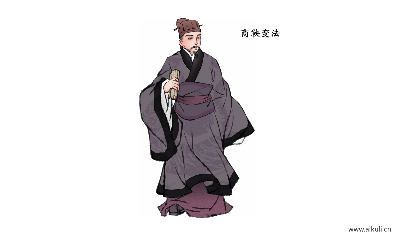 中式古风人物L古风人物素材 古代名人PNG素材