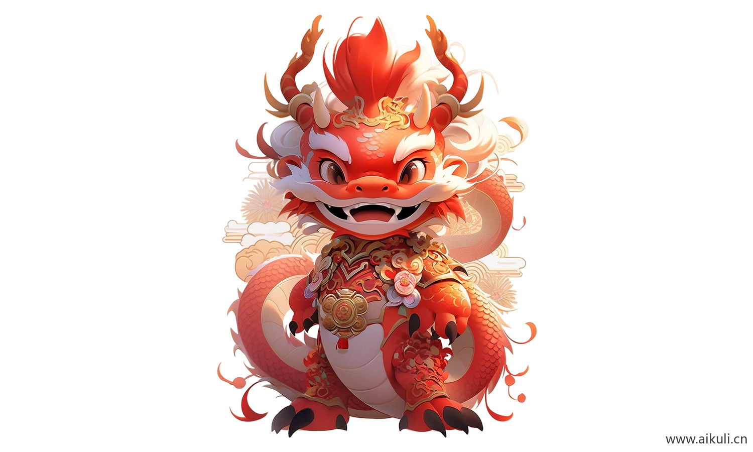 卡通龙IP形象 PNG素材