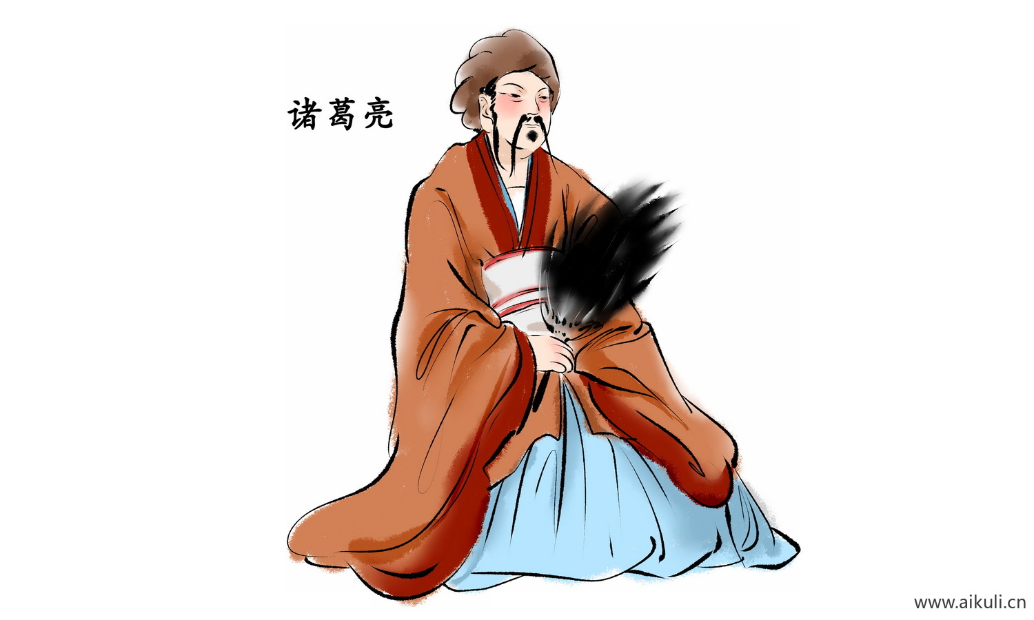 手绘人物 古代名人人物PNG-I名人名医素材