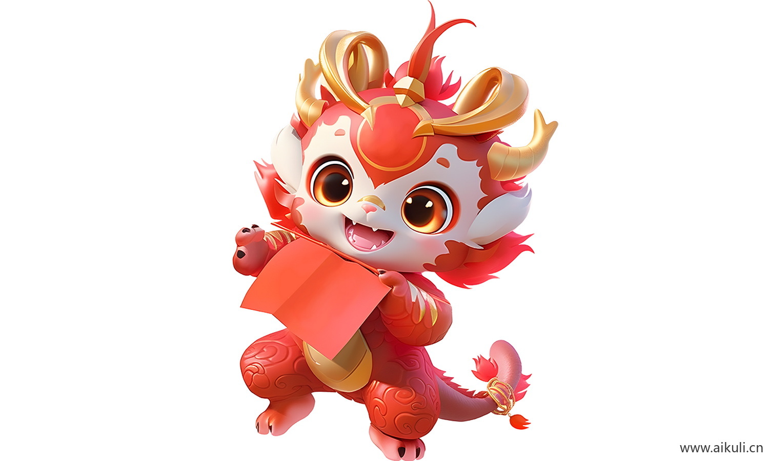 PNG素材卡通龙IP形象