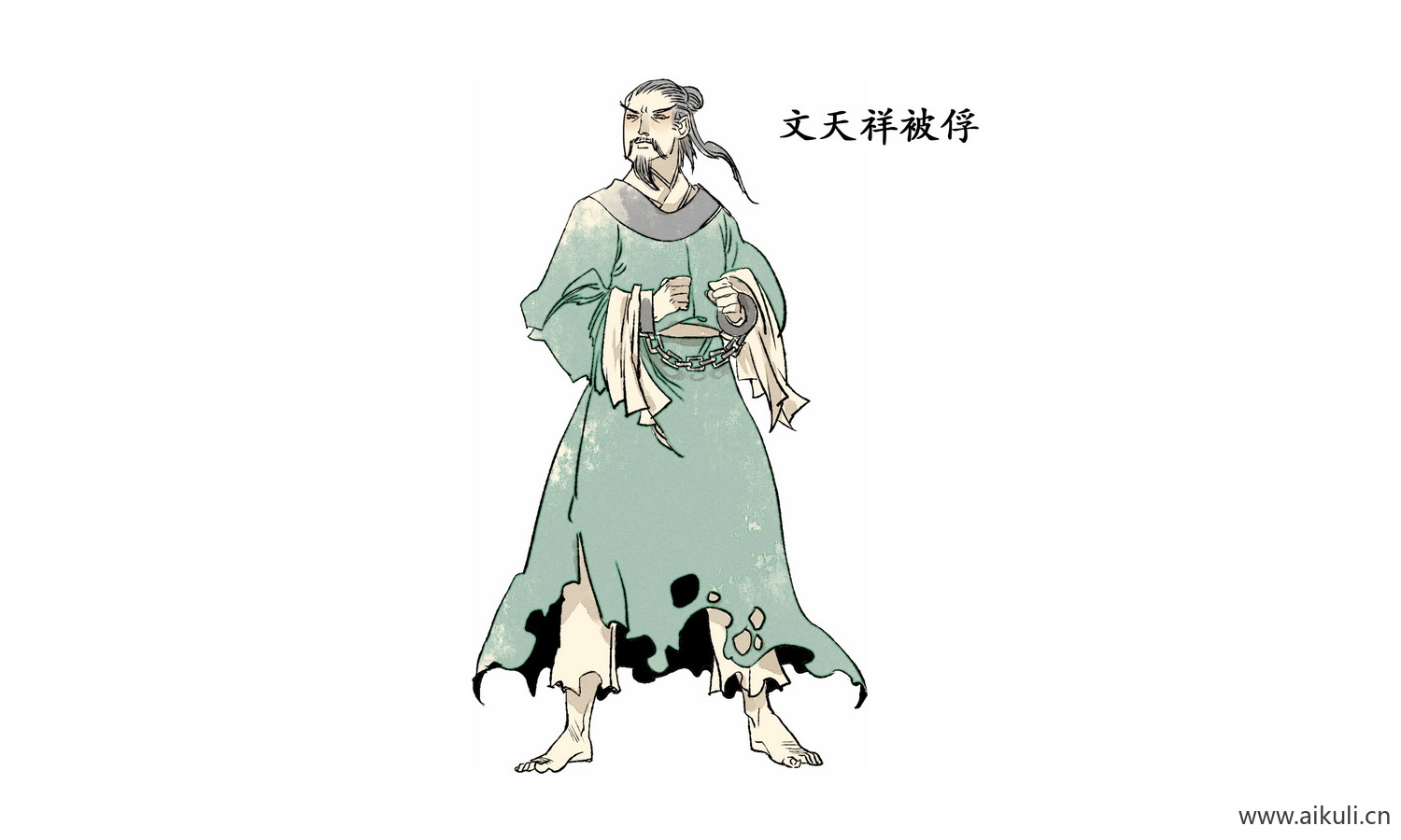 手绘人物 古代名人人物PNG-I素材