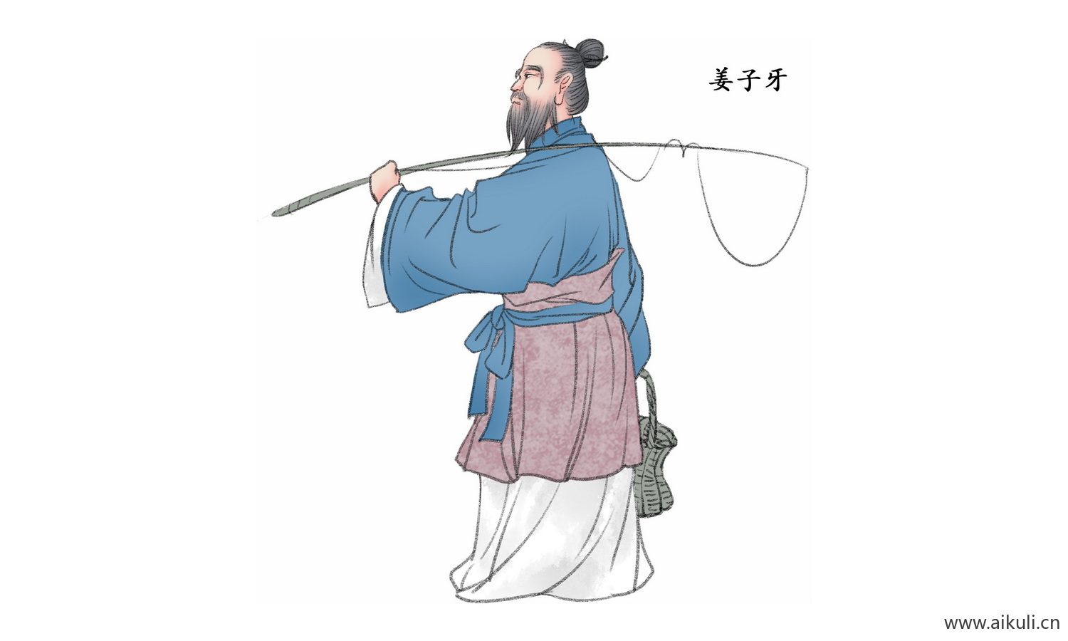 名人名医古代名人PNG-Q素材