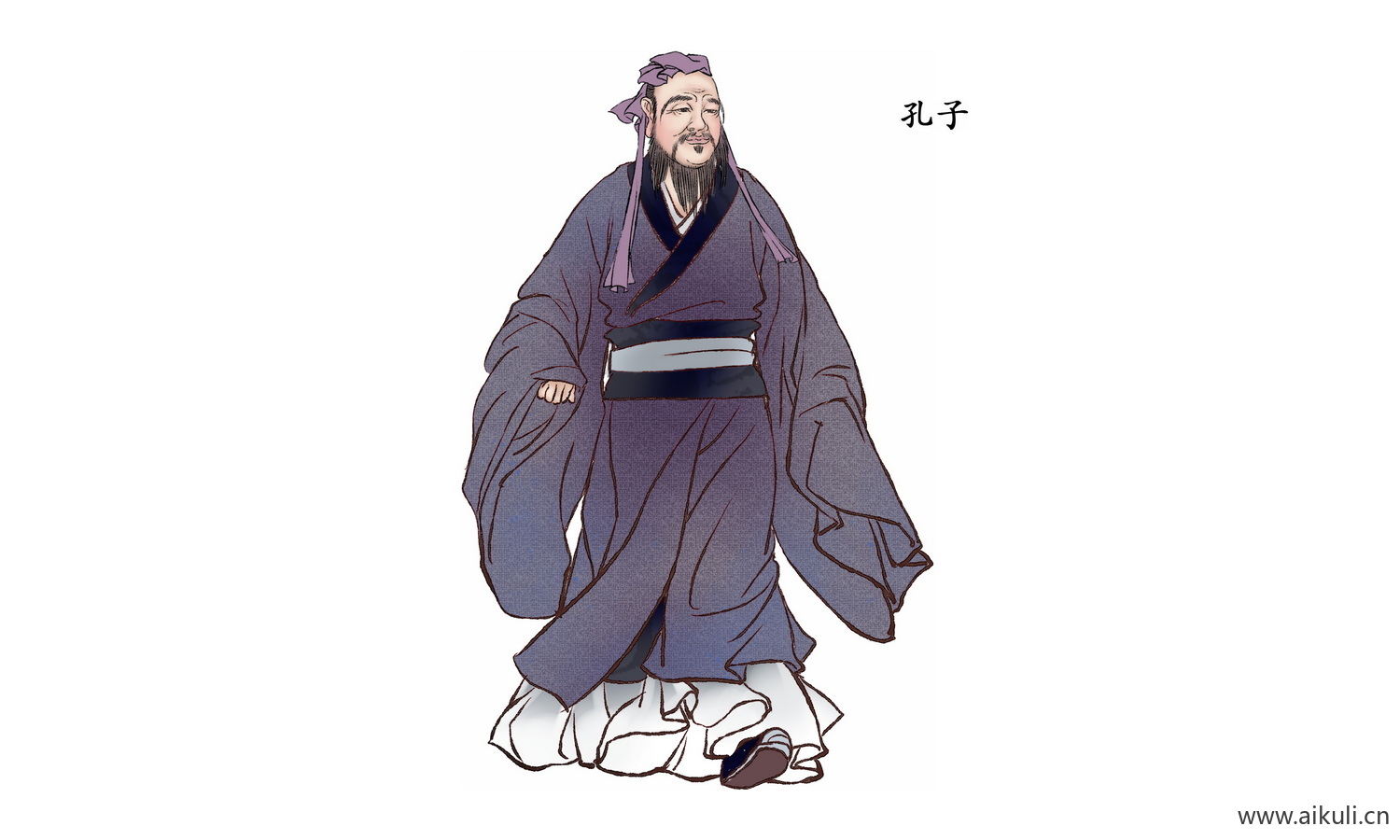 中式古风人物E古风人物素材 古代名人PNG素材