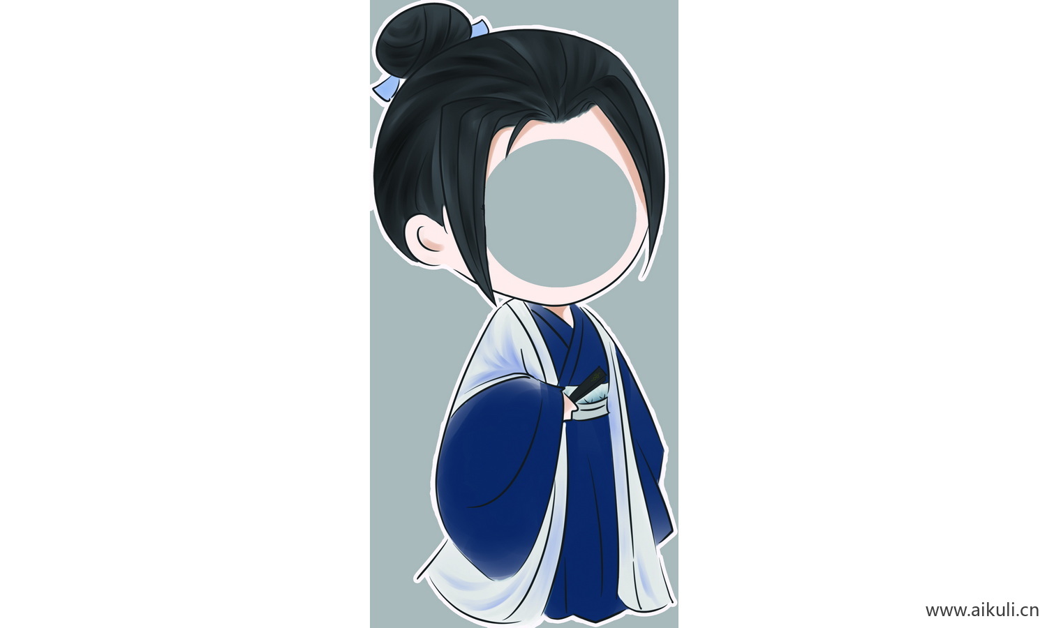 古代人物抠图PSD免扣素材