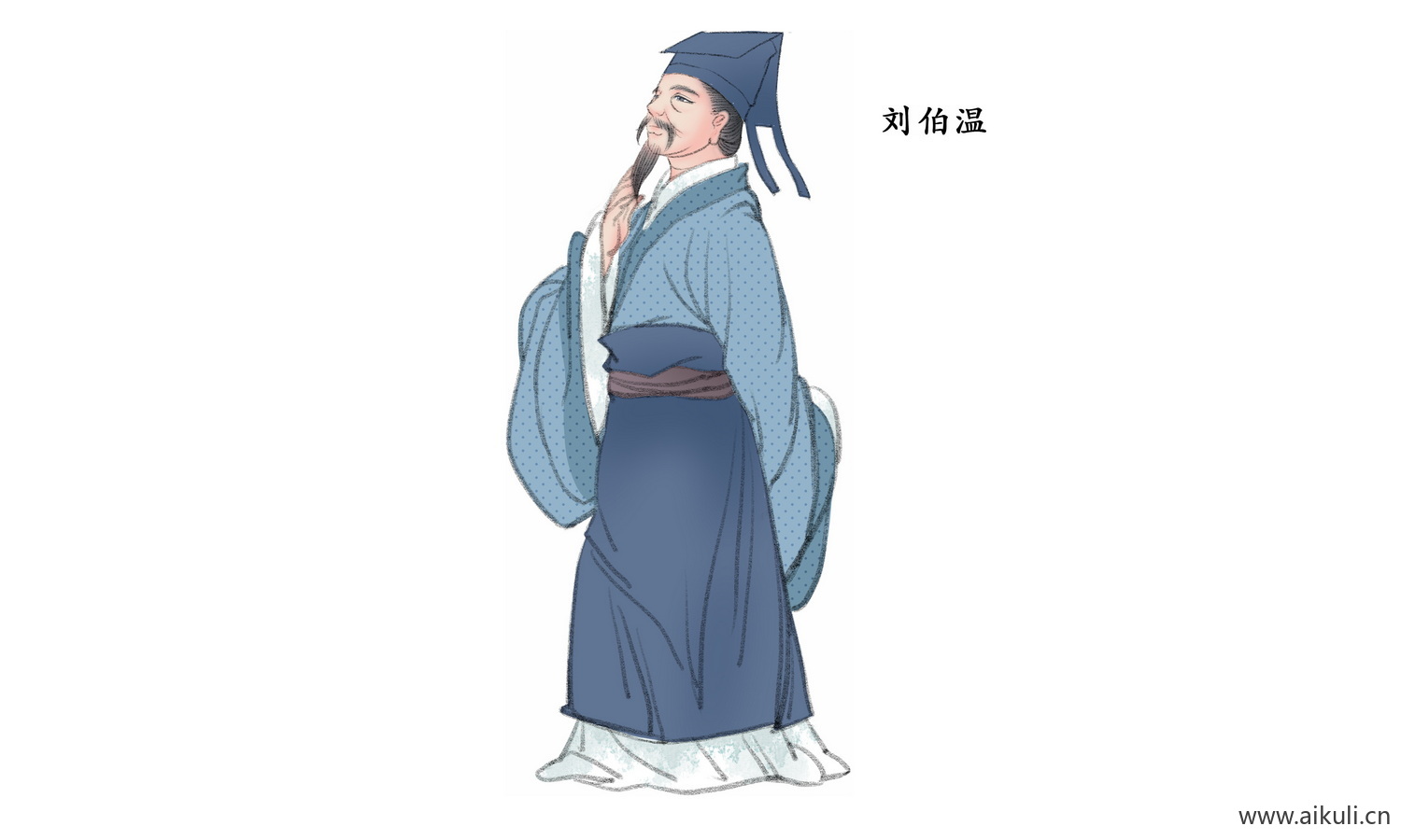 古代名人PNG素材中式古风人物L素材