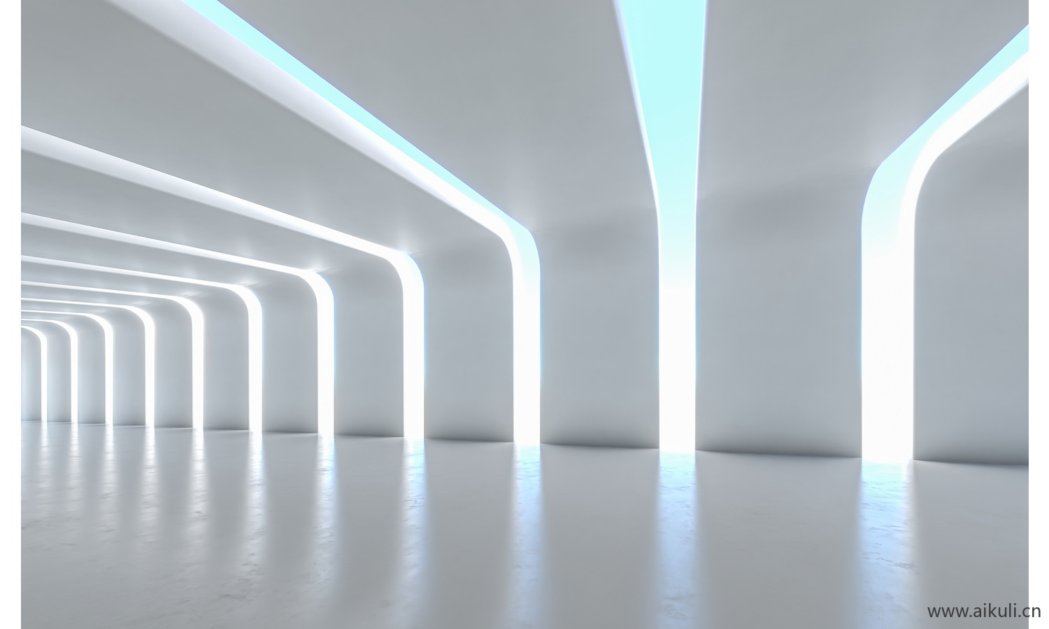 创意未来3D光效空间简洁光感艺术舞台背景JPG-R图片