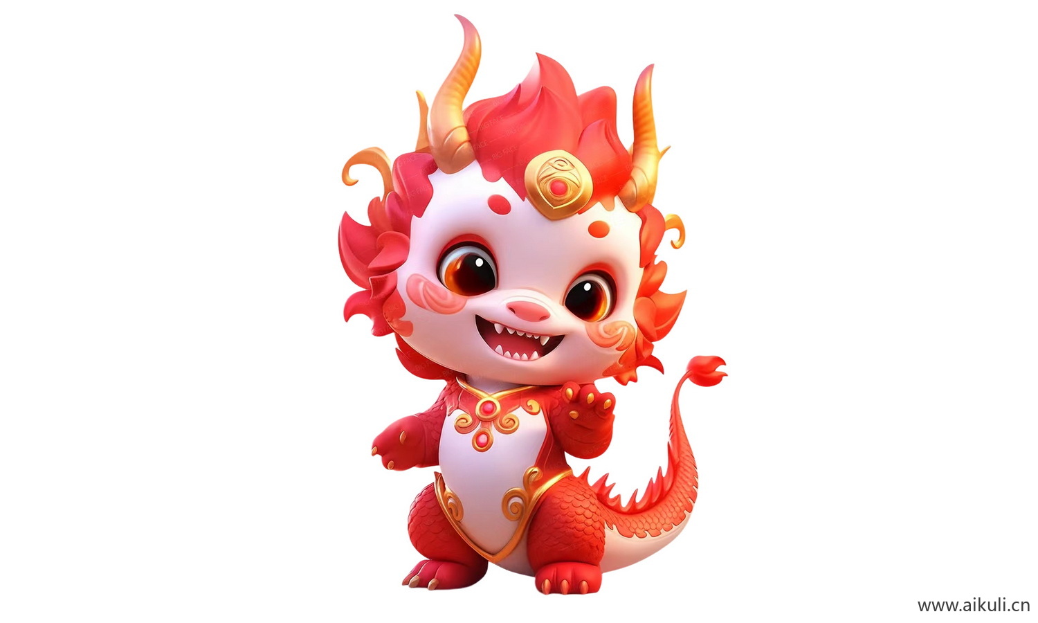 卡通龙IP形象——PNG素材