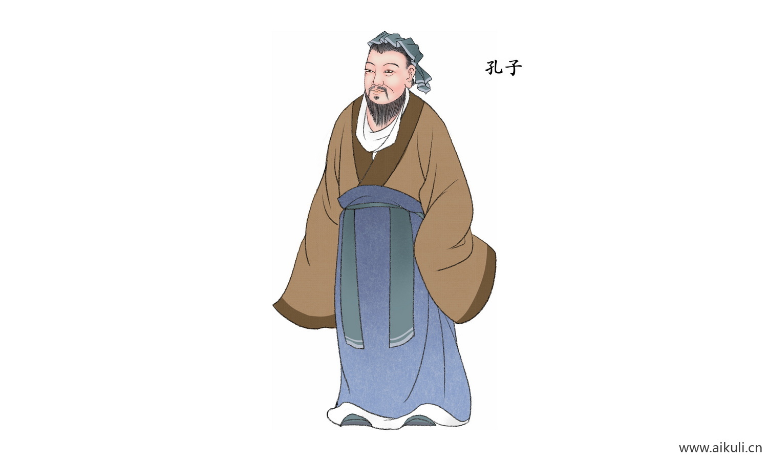中式古风人物F古风人物素材 古代名人PNG素材
