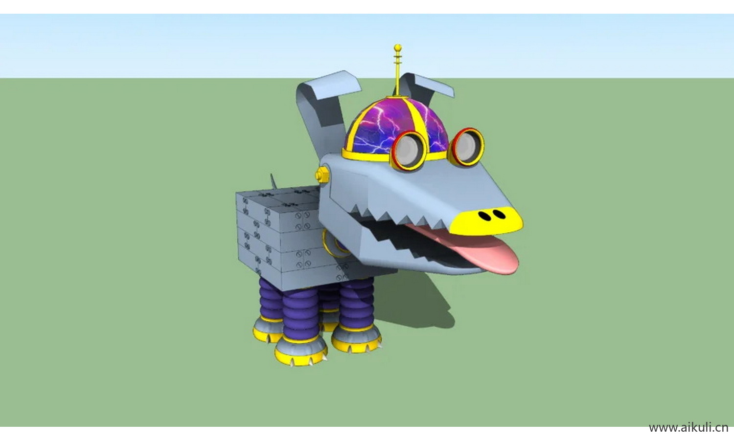 Nickelodeon系列的机器人狗J