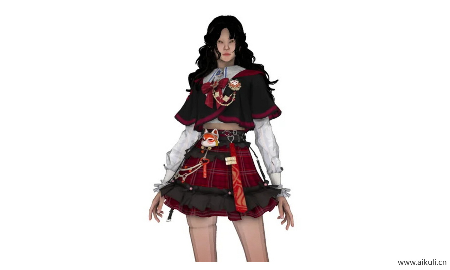 女生美少女人物
