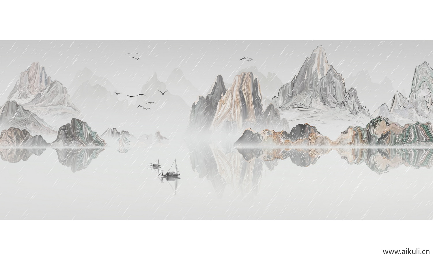 山水装饰画