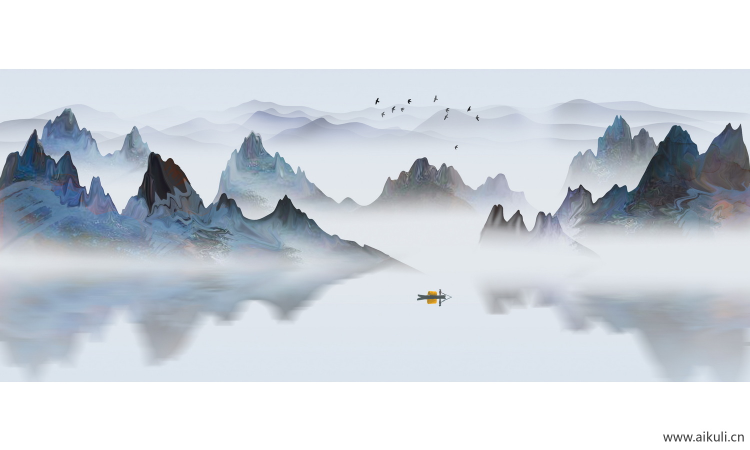 山水装饰画 (2)