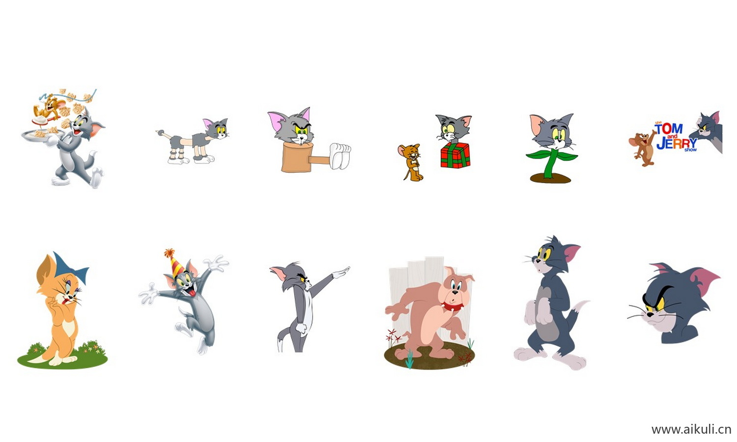猫和老鼠-Epng免抠卡通动画素材