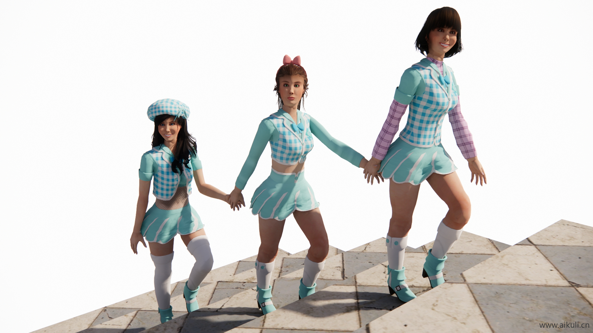 现代人物可爱女孩女人BB