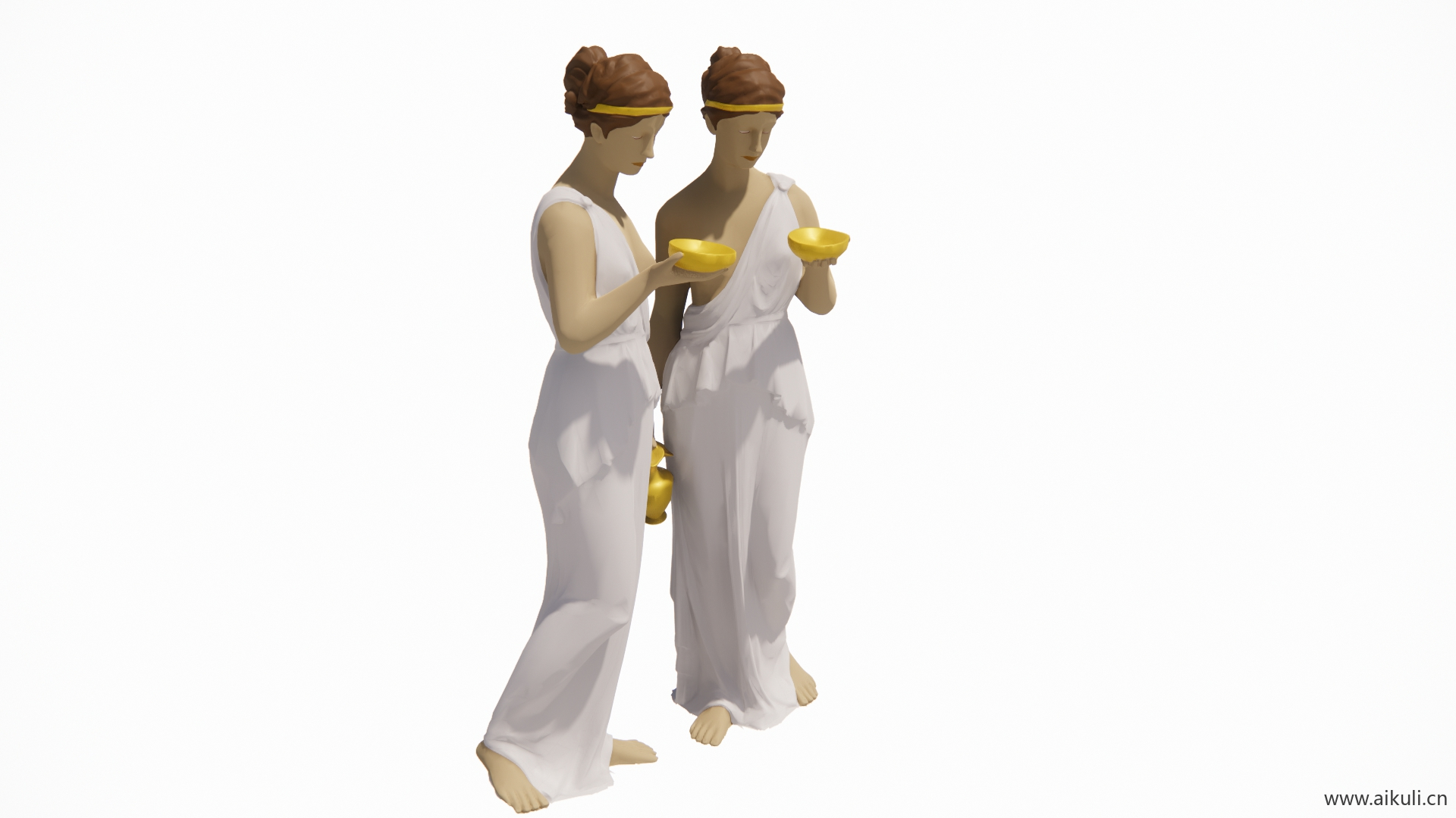 3D希腊女神