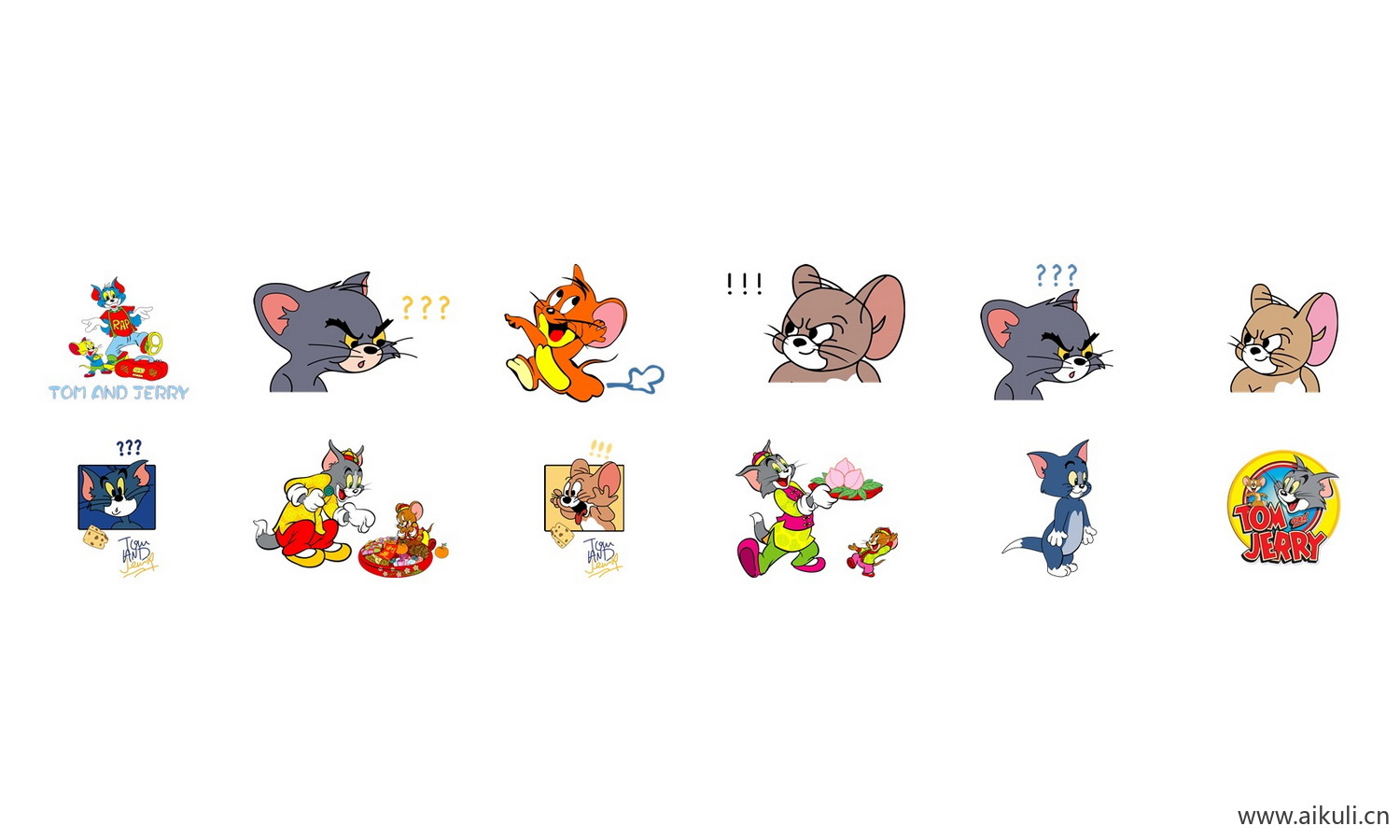 猫和老鼠-Hpng免抠卡通动画素材