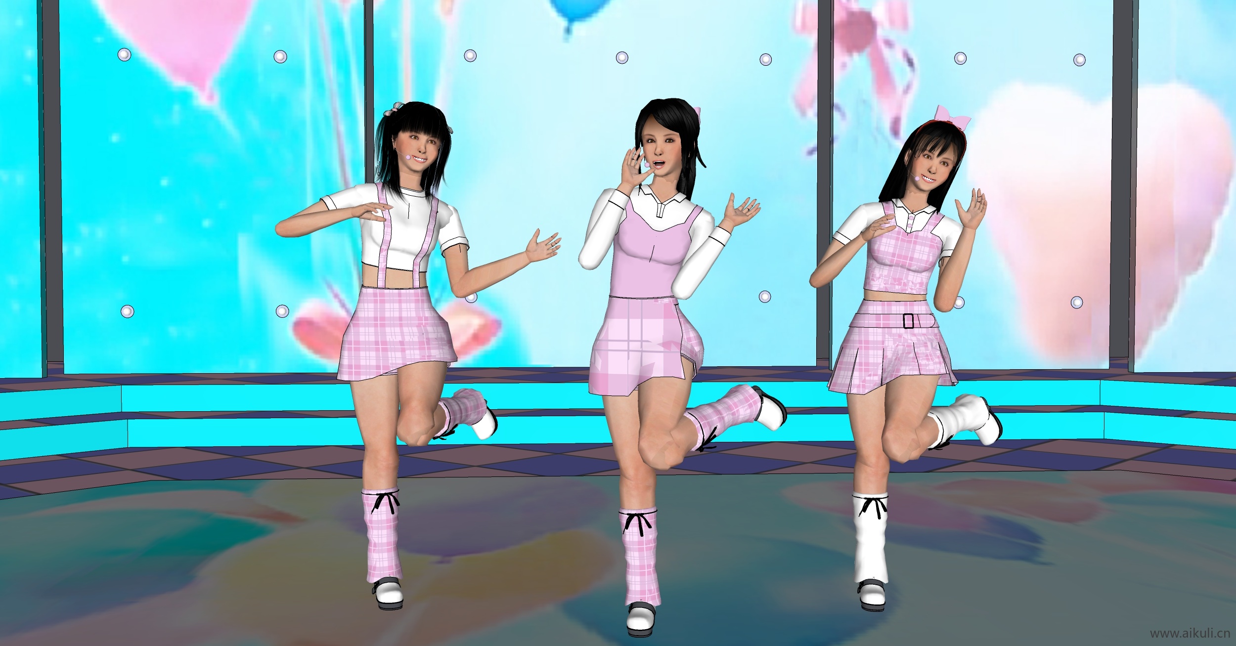 现场演唱