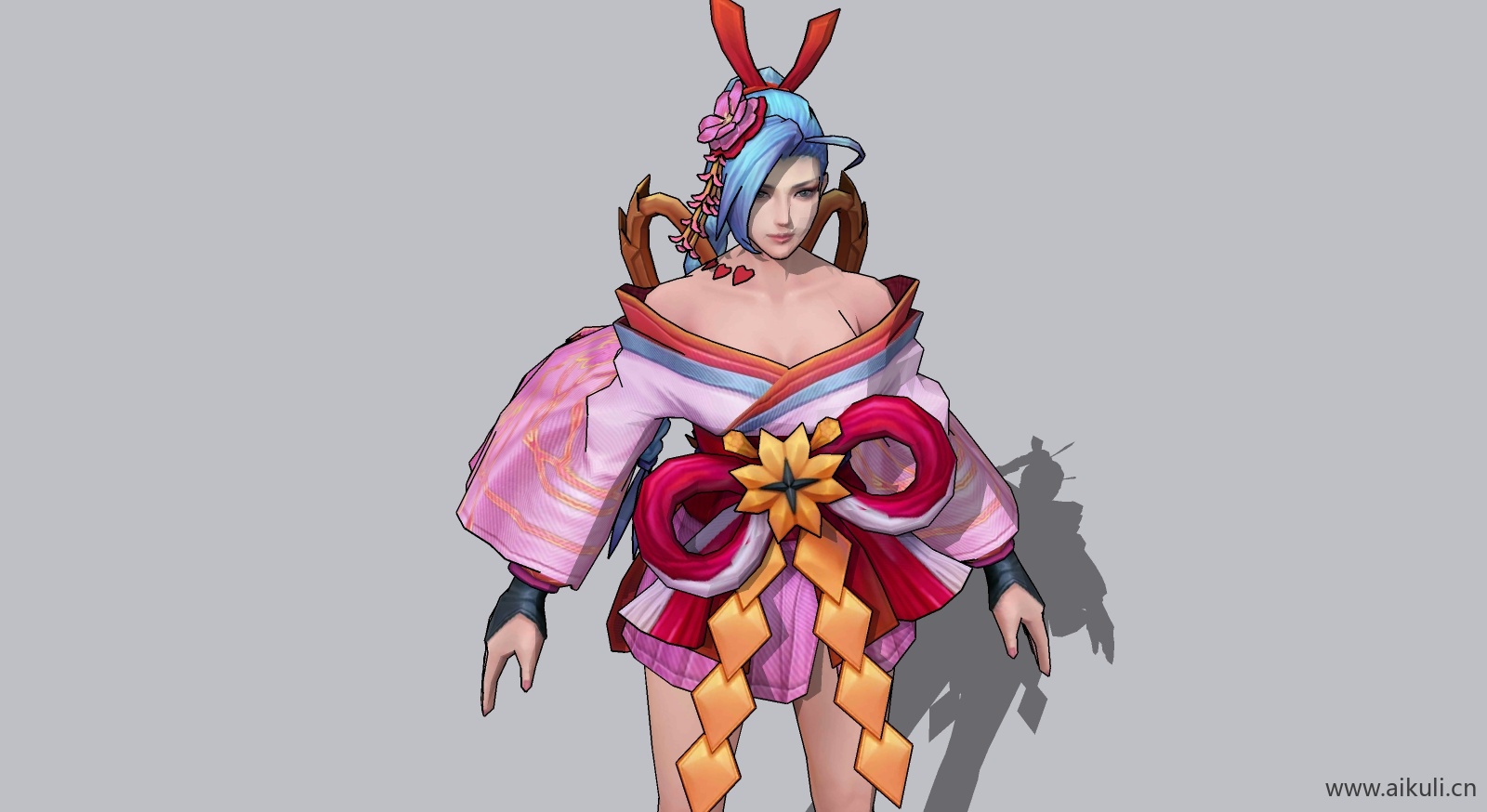 动漫女孩樱花