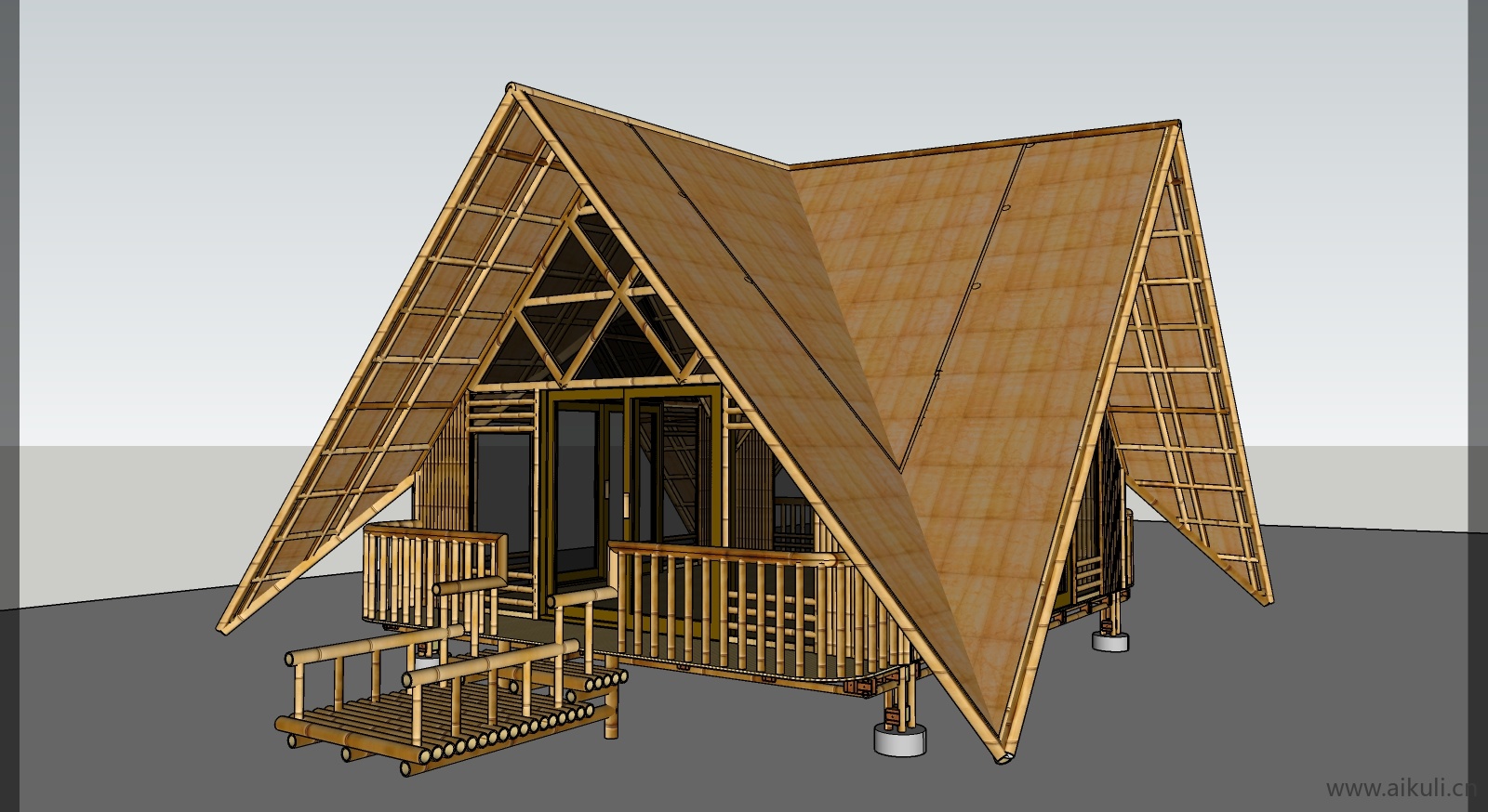 竹屋别墅__建筑