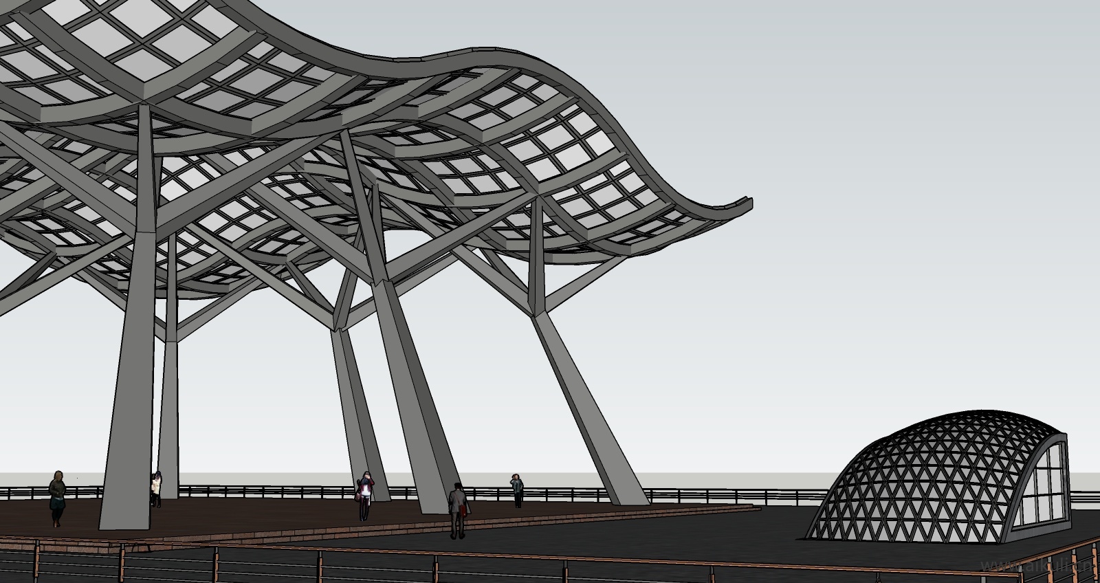 自支撑结构 - 视点金属结构__建筑
