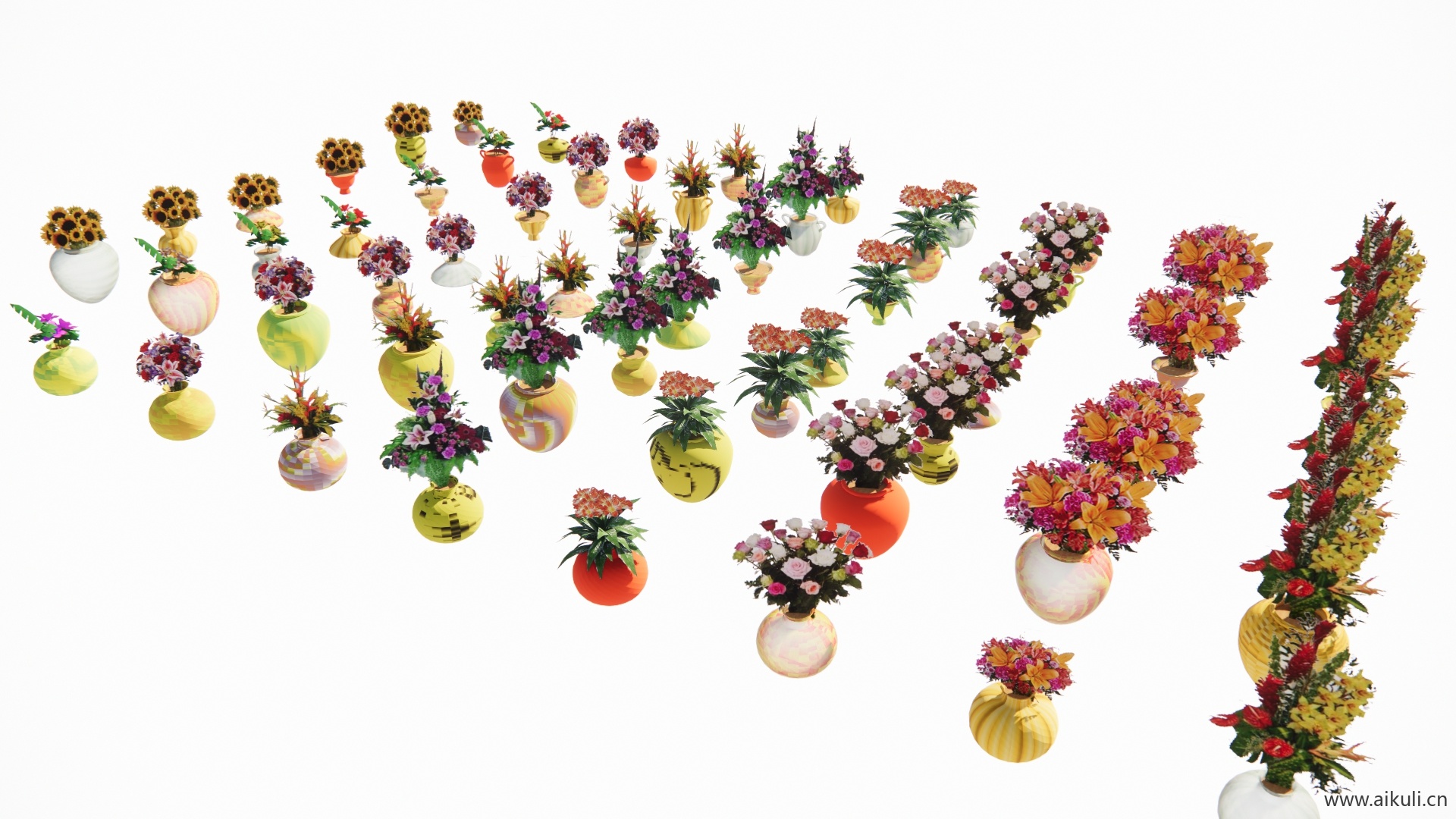 花瓶插花艺术